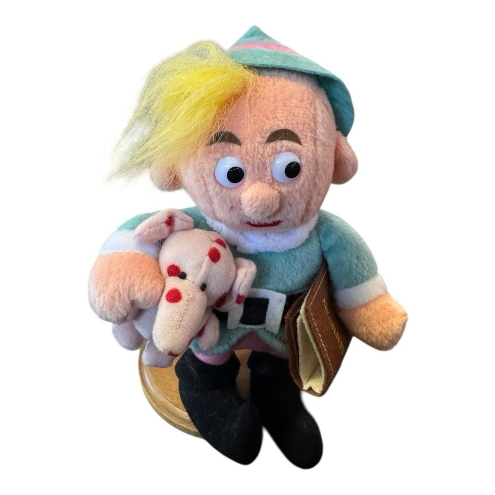 Rudolph Island of Misfit Toys Herbie The Elf Dentist 1999 Plush Toy Vintage CVS